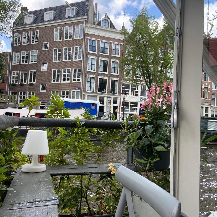 Bed and Breakfast Houseboat Bonnie Amsterdam Exterior foto