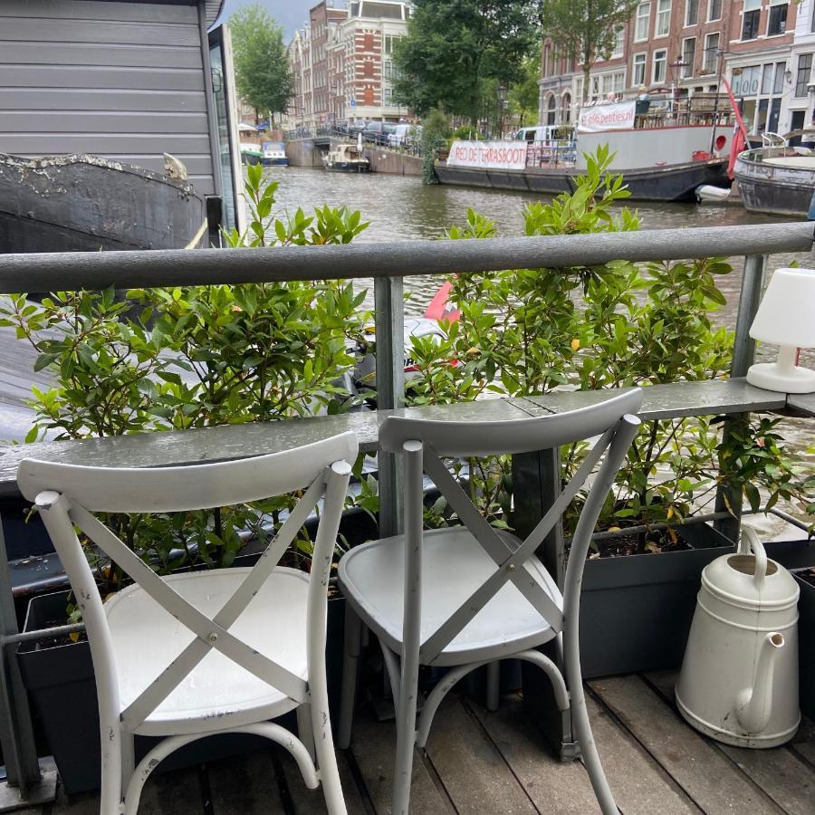 Bed and Breakfast Houseboat Bonnie Amsterdam Exterior foto