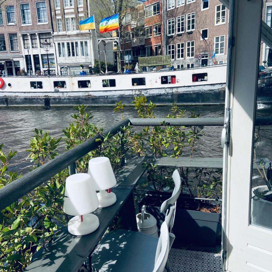 Bed and Breakfast Houseboat Bonnie Amsterdam Exterior foto