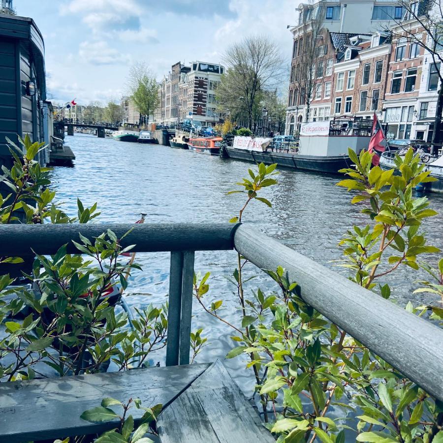 Bed and Breakfast Houseboat Bonnie Amsterdam Exterior foto